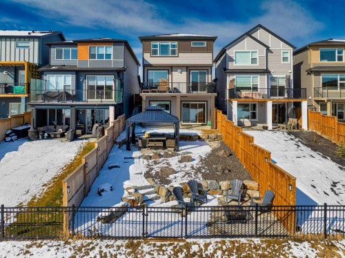 152 Cranbrook Gardens Se, Calgary, AB - Outdoor With Balcony