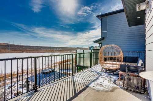 152 Cranbrook Gardens Se, Calgary, AB - Outdoor With Balcony With Exterior