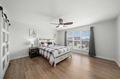 44 Cimarron Springs Circle, Okotoks, AB - Indoor Photo Showing Bedroom