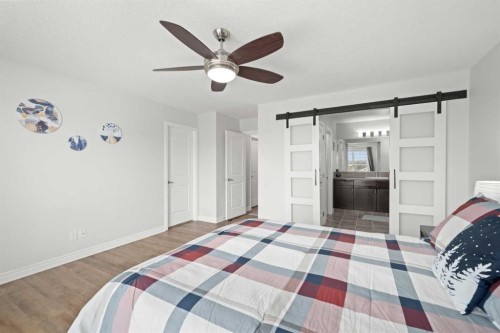 44 Cimarron Springs Circle, Okotoks, AB - Indoor Photo Showing Bedroom