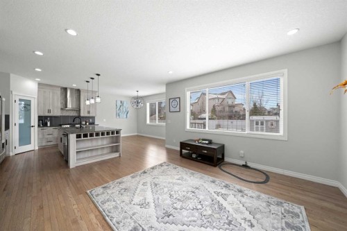 44 Cimarron Springs Circle, Okotoks, AB - Indoor Photo Showing Living Room