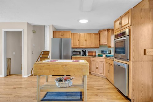 36 Alpine Crescent Se, Airdrie, AB - Indoor Photo Showing Kitchen