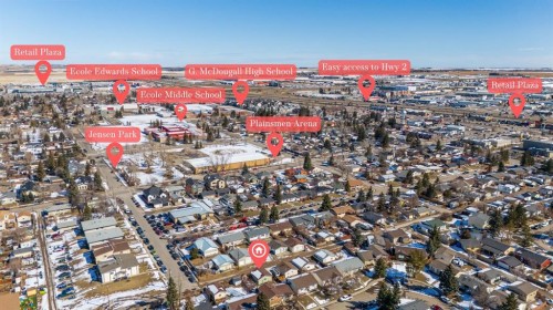 36 Alpine Crescent Se, Airdrie, AB - Outdoor With View
