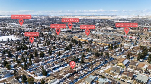 36 Alpine Crescent Se, Airdrie, AB - Outdoor With View