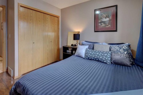 19 Everglade Drive Se, Airdrie, AB - Indoor Photo Showing Bedroom