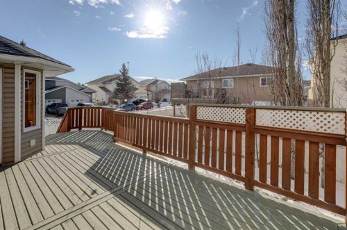19 Everglade Drive Se, Airdrie, AB - Outdoor With Deck Patio Veranda With Exterior