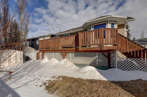 19 Everglade Drive Se, Airdrie, AB - Outdoor With Deck Patio Veranda With Exterior