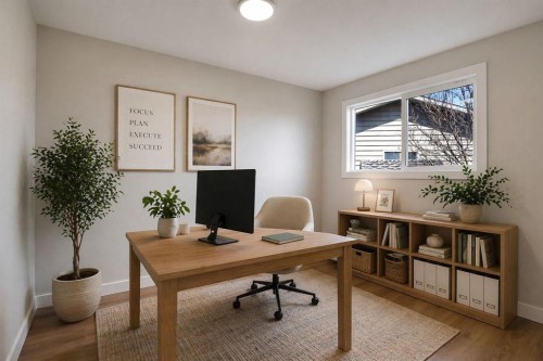 248 Madeira Place Ne, Calgary, AB - Indoor Photo Showing Office