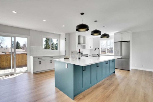 248 Madeira Place Ne, Calgary, AB - Indoor Photo Showing Kitchen With Upgraded Kitchen