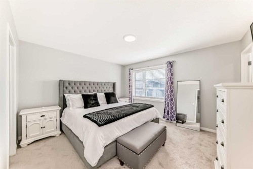 220 Cornerstone Grove Ne, Calgary, AB - Indoor Photo Showing Bedroom