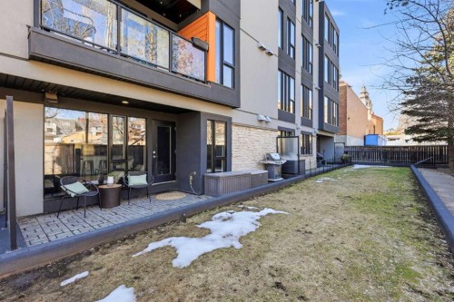 105-414 Meredith Road Ne, Calgary, AB - Outdoor With Deck Patio Veranda With Exterior