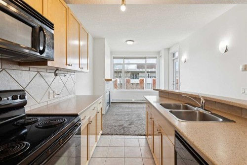 425-910 Centre Avenue Ne, Calgary, AB - Indoor Photo Showing Kitchen With Double Sink