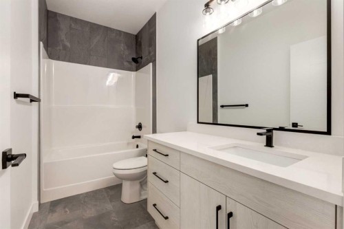 232 Red Tail Ridge Se, High River, AB - Indoor Photo Showing Bathroom