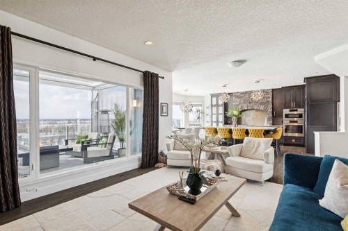 129 Mt Douglas Circle Se, Calgary, AB - Indoor Photo Showing Living Room