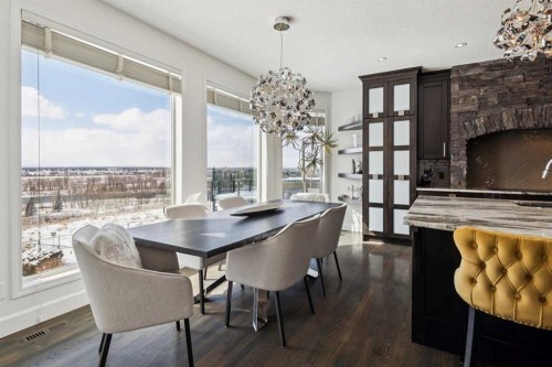 129 Mt Douglas Circle Se, Calgary, AB - Indoor Photo Showing Dining Room