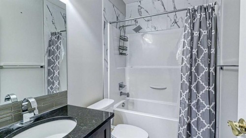 47 Saddlelake Way Ne, Calgary, AB - Indoor Photo Showing Bathroom