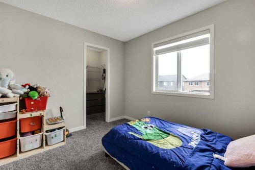 46 Creekstone Path Sw, Calgary, AB - Indoor Photo Showing Bedroom