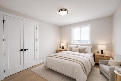 852 Dawson Point, Chestermere, AB - Indoor Photo Showing Bedroom