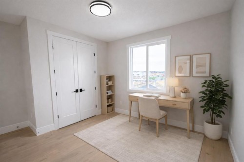 852 Dawson Point, Chestermere, AB - Indoor Photo Showing Office