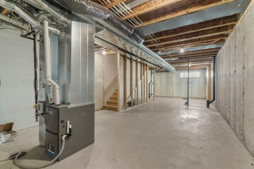 98 Cornerstone Link Ne, Calgary, AB - Indoor Photo Showing Basement