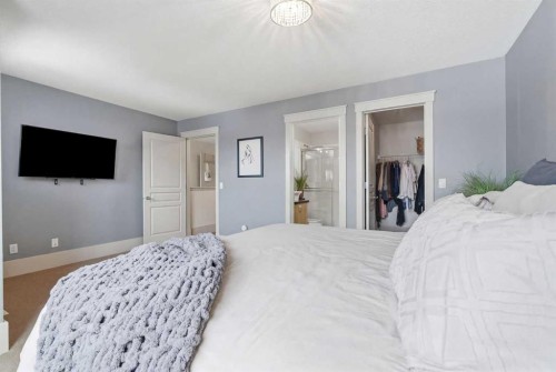 54 Wentworth Common Sw, Calgary, AB - Indoor Photo Showing Bedroom