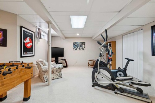168 Erin Meadow Close Se, Calgary, AB - Indoor Photo Showing Gym Room