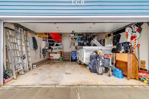 168 Erin Meadow Close Se, Calgary, AB - Indoor Photo Showing Garage