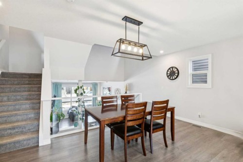 69 Lavender Road Se, Calgary, AB - Indoor Photo Showing Dining Room