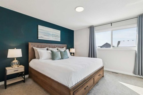 69 Lavender Road Se, Calgary, AB - Indoor Photo Showing Bedroom