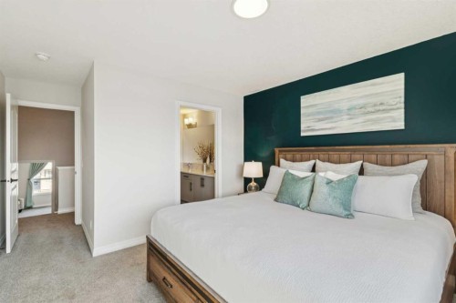 69 Lavender Road Se, Calgary, AB - Indoor Photo Showing Bedroom