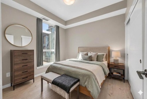 407-122 Mahogany Centre Se, Calgary, AB - Indoor Photo Showing Bedroom