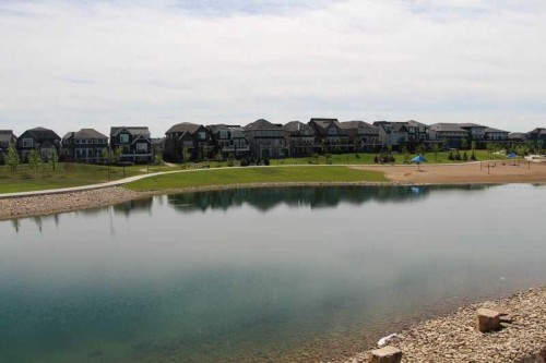 407-122 Mahogany Centre Se, Calgary, AB - Outdoor With Body Of Water With View