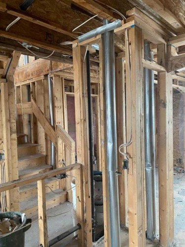 78 Saddlecrest Place Ne, Calgary, AB - Indoor Photo Showing Basement