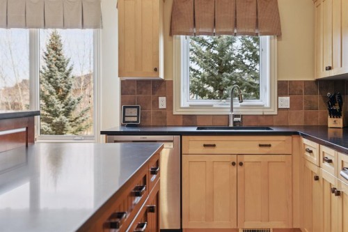 212 Springmere Place, Chestermere, AB - Indoor Photo Showing Kitchen