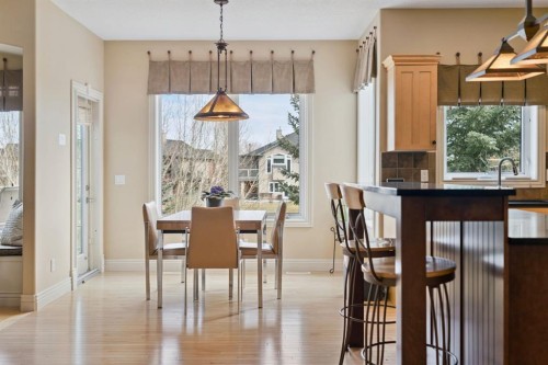 212 Springmere Place, Chestermere, AB - Indoor Photo Showing Dining Room