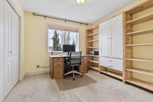 212 Springmere Place, Chestermere, AB - Indoor Photo Showing Office