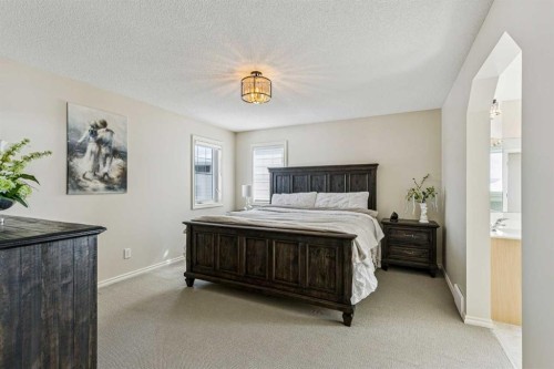 120 Hidden Creek Circle Nw, Calgary, AB - Indoor Photo Showing Bedroom