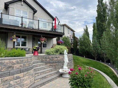 120 Hidden Creek Circle Nw, Calgary, AB - Outdoor With Deck Patio Veranda