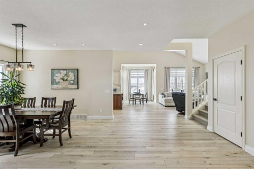 120 Hidden Creek Circle Nw, Calgary, AB - Indoor Photo Showing Dining Room