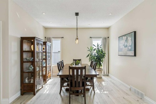 120 Hidden Creek Circle Nw, Calgary, AB - Indoor Photo Showing Dining Room