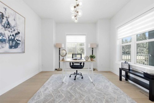 103 Oakmere Green, Chestermere, AB - Indoor Photo Showing Office