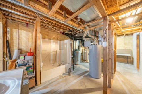 145 Cimarron Grove Circle, Okotoks, AB - Indoor Photo Showing Basement