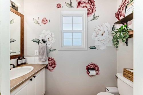 155 Erin Meadow Way Se, Calgary, AB - Indoor Photo Showing Bathroom