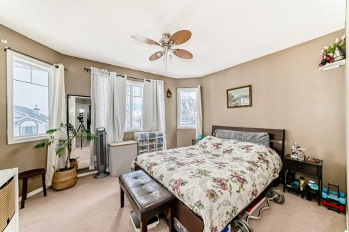 155 Erin Meadow Way Se, Calgary, AB - Indoor Photo Showing Bedroom