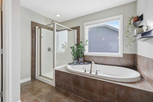 99 Sunset View, Cochrane, AB - Indoor Photo Showing Bathroom