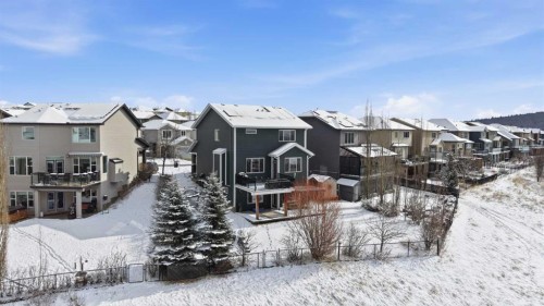 99 Sunset View, Cochrane, AB - Outdoor With Deck Patio Veranda