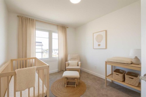 308 Edgefield Close, Strathmore, AB - Indoor Photo Showing Bedroom
