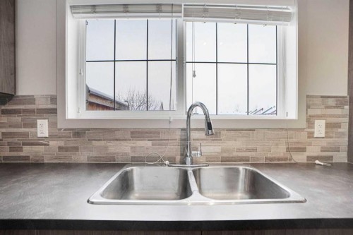 422 Legacy Village Way Se, Calgary, AB - Indoor Photo Showing Kitchen With Double Sink