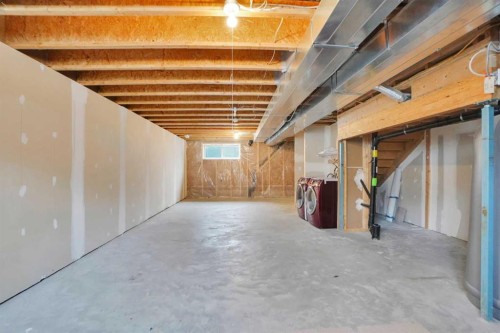 422 Legacy Village Way Se, Calgary, AB - Indoor Photo Showing Basement