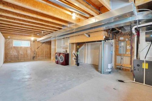 422 Legacy Village Way Se, Calgary, AB - Indoor Photo Showing Basement